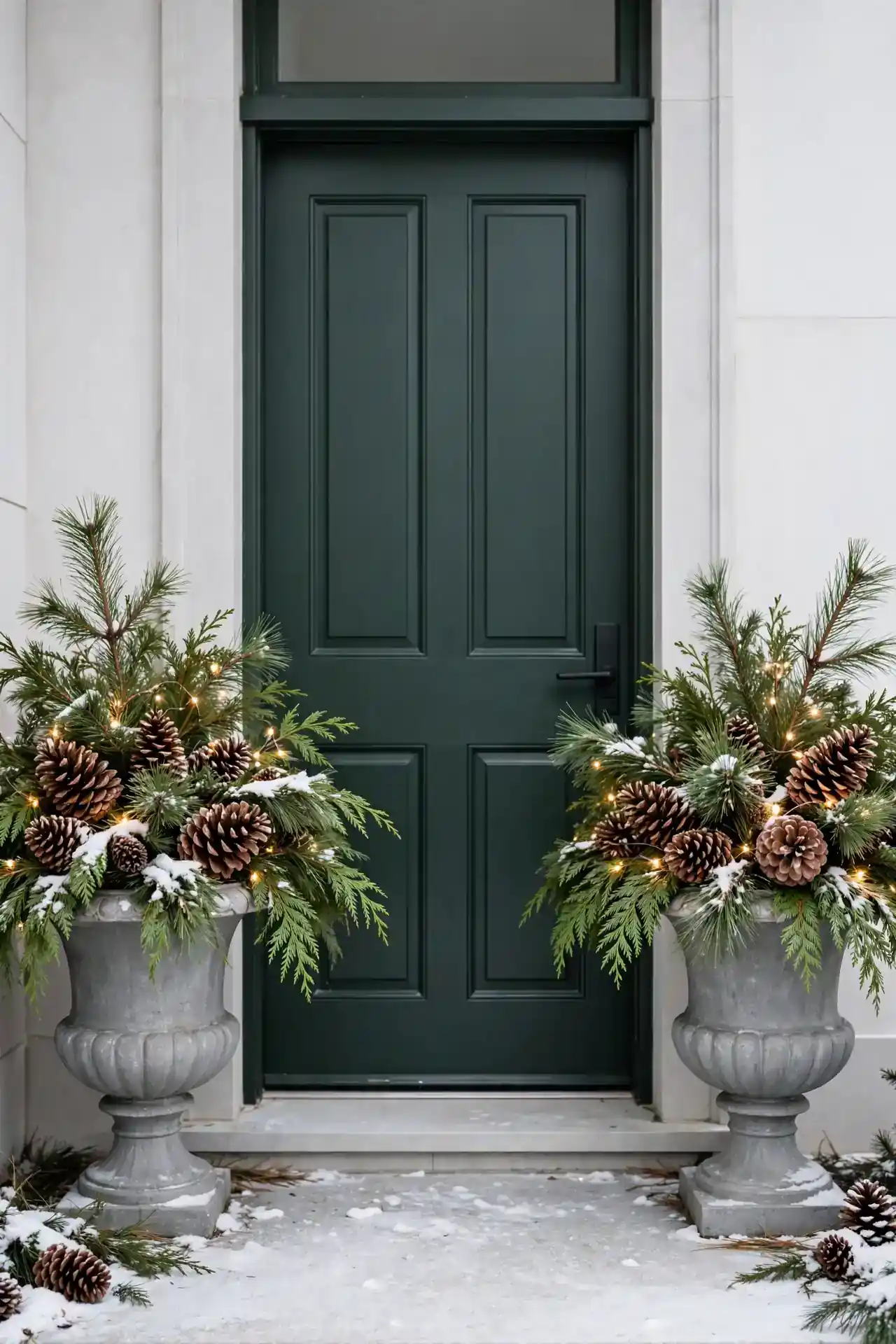 Classic Pinecone Urns