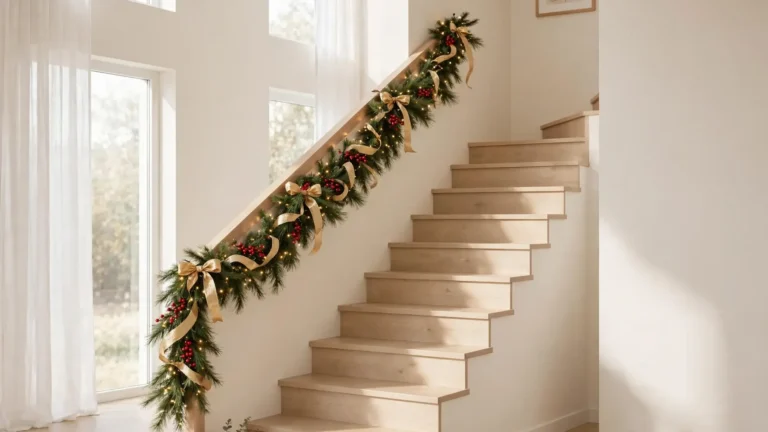 christmas staircase ideas