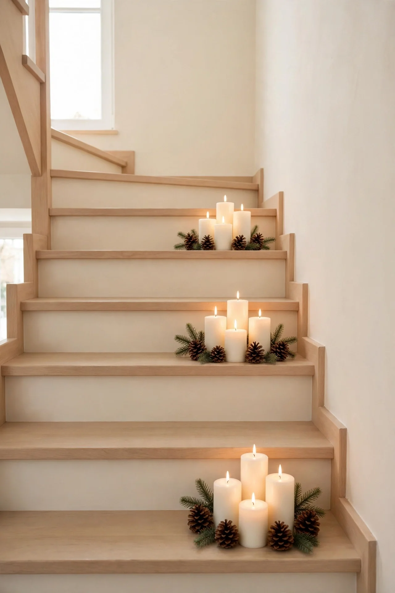 Pinecone Candle Steps