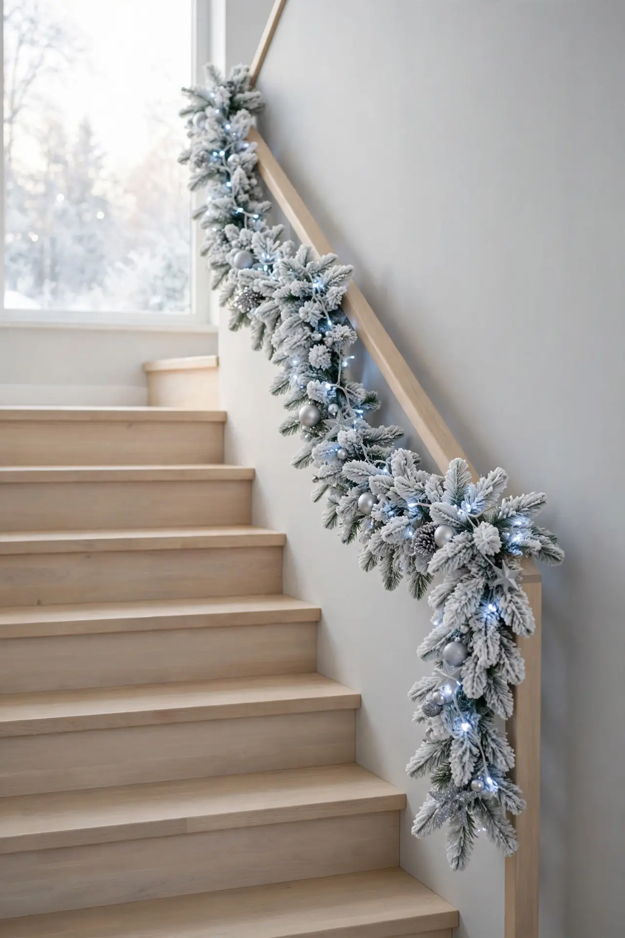 White Flock Banister
