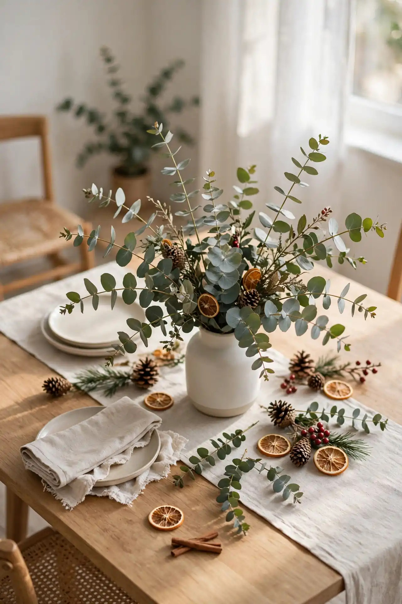 Eucalyptus Sprig Vase