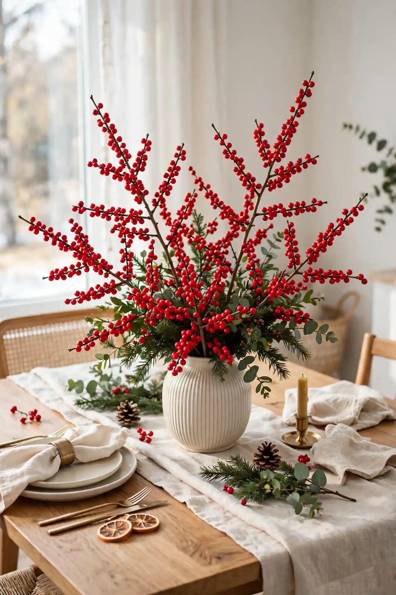 Red Berry Branches
