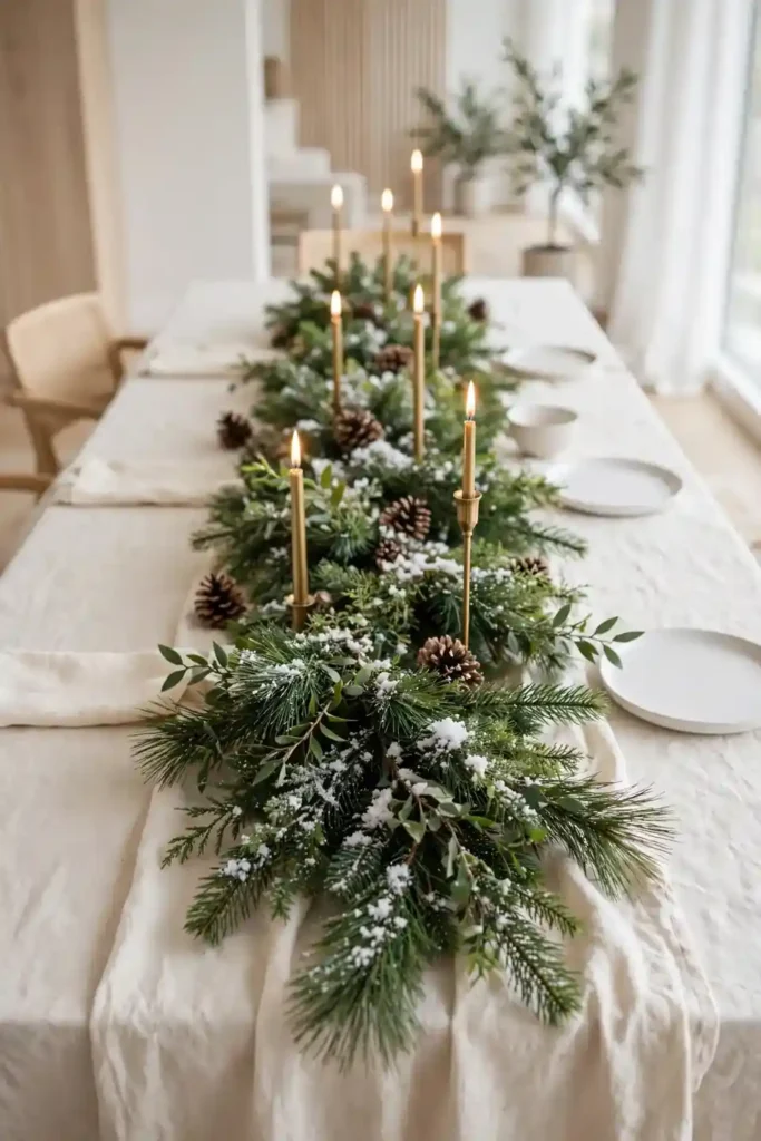 Candlelit Pine Runners