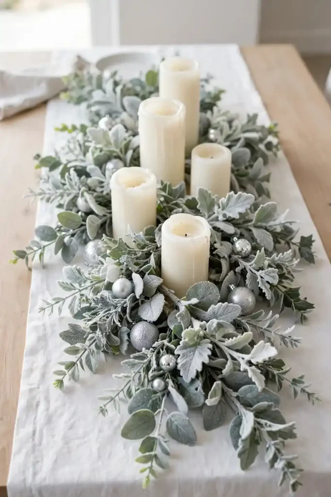 Frosted Eucalyptus Garlands