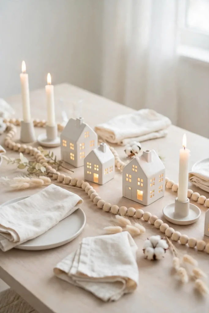 Nordic White Tablescapes
