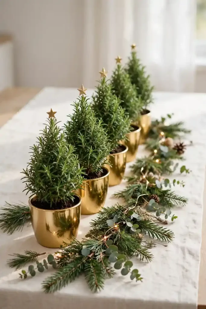 Starlit Tree Topiaries