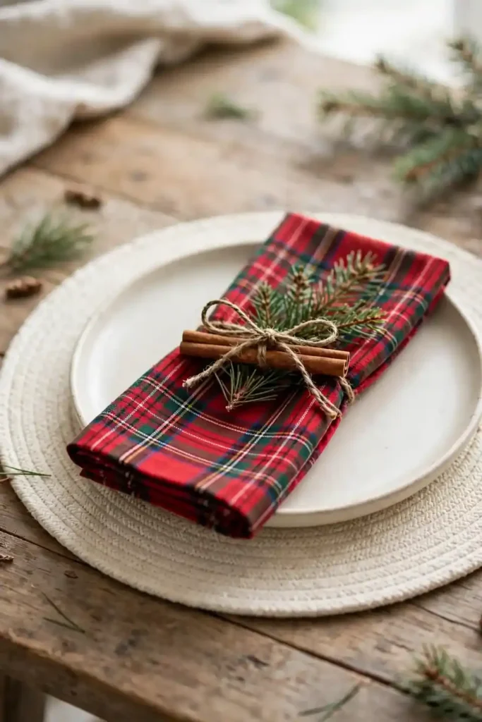 Tartan Napkin Layers