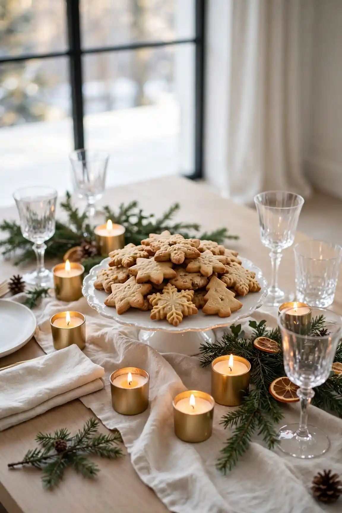 Gold Candle Cluster