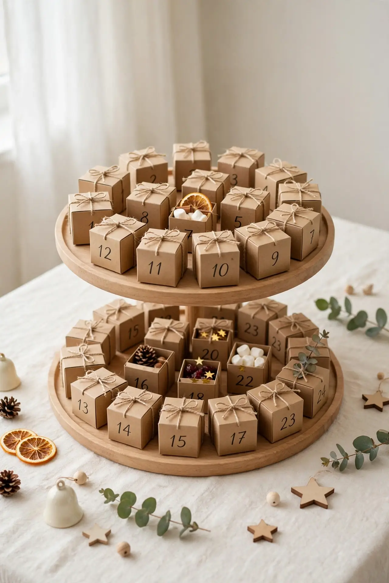 Advent Countdown Tray