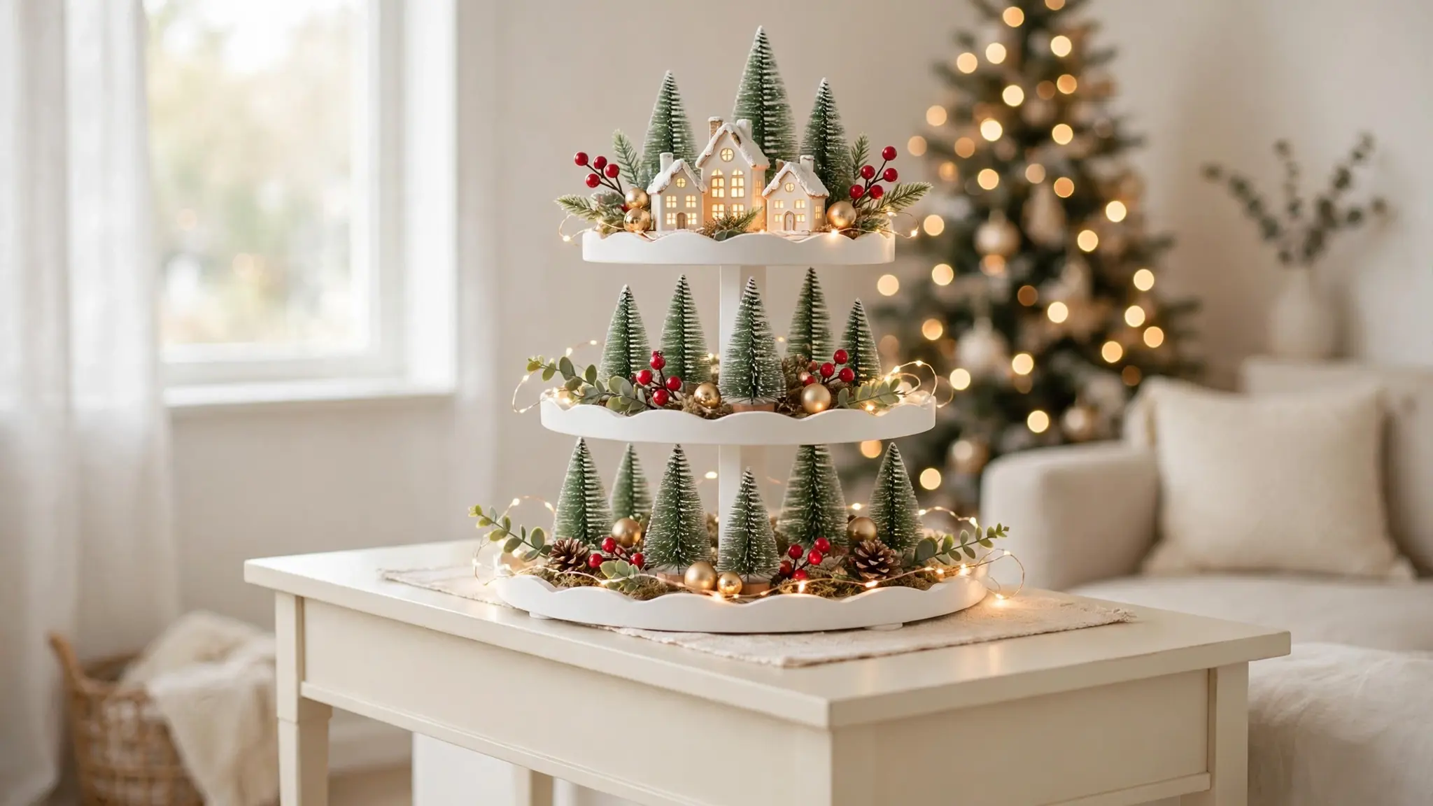 christmas tiered tray ideas