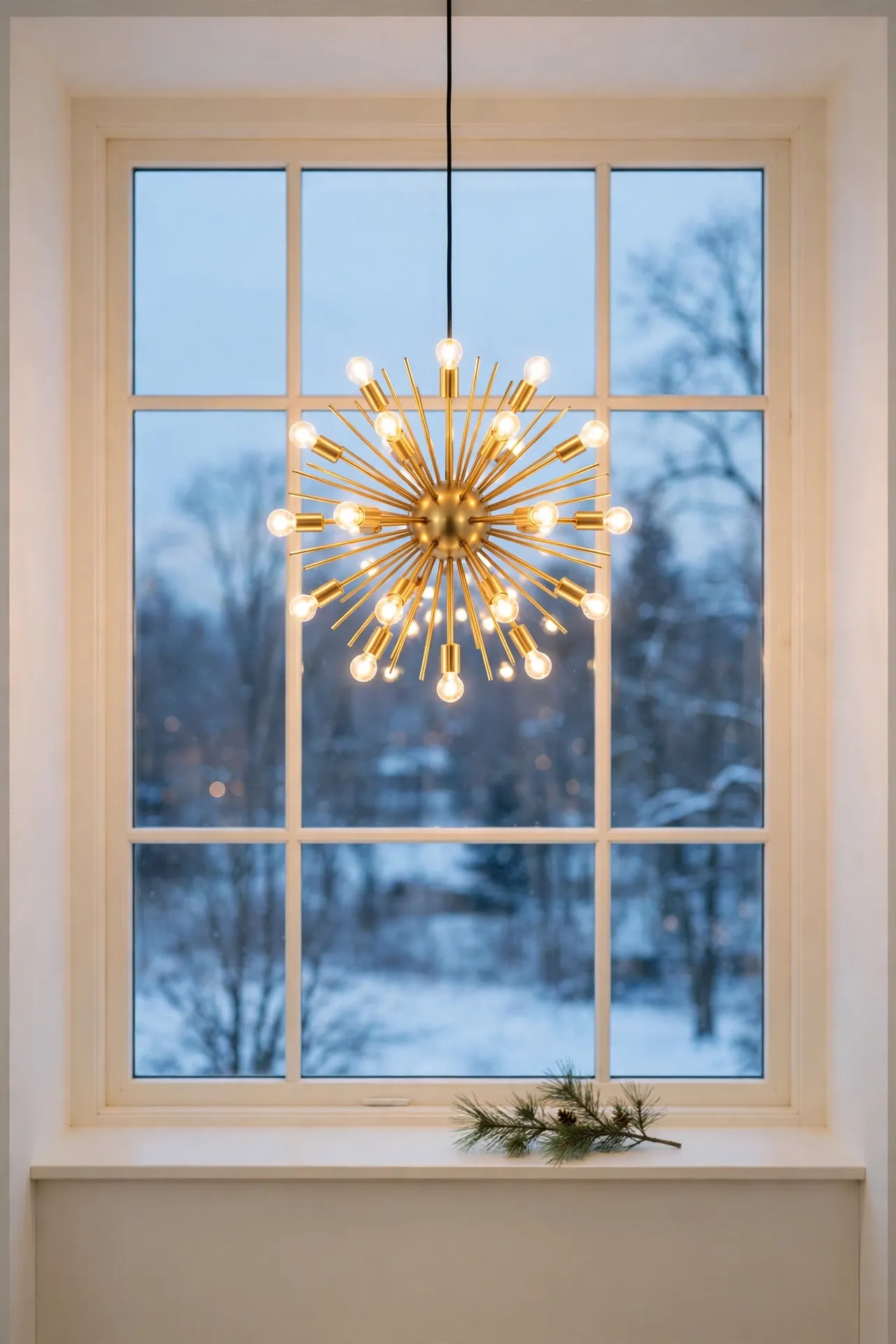 Starburst Window Light Accents