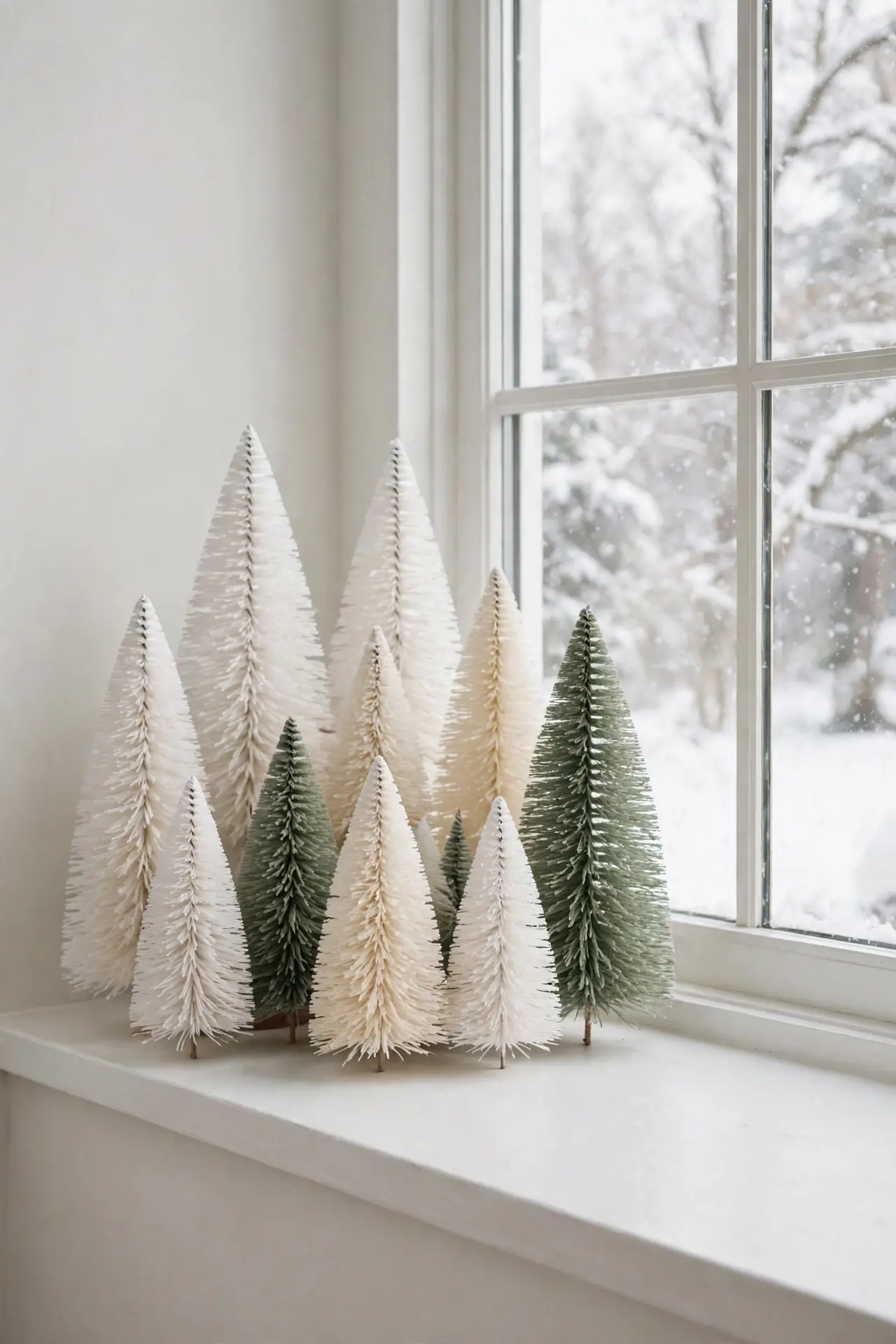Tiny Tree Window Sill Forest