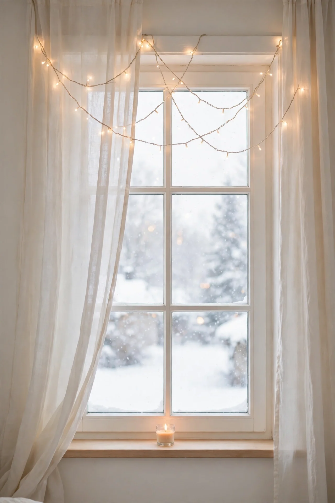 Twinkling Window Fairy Lights