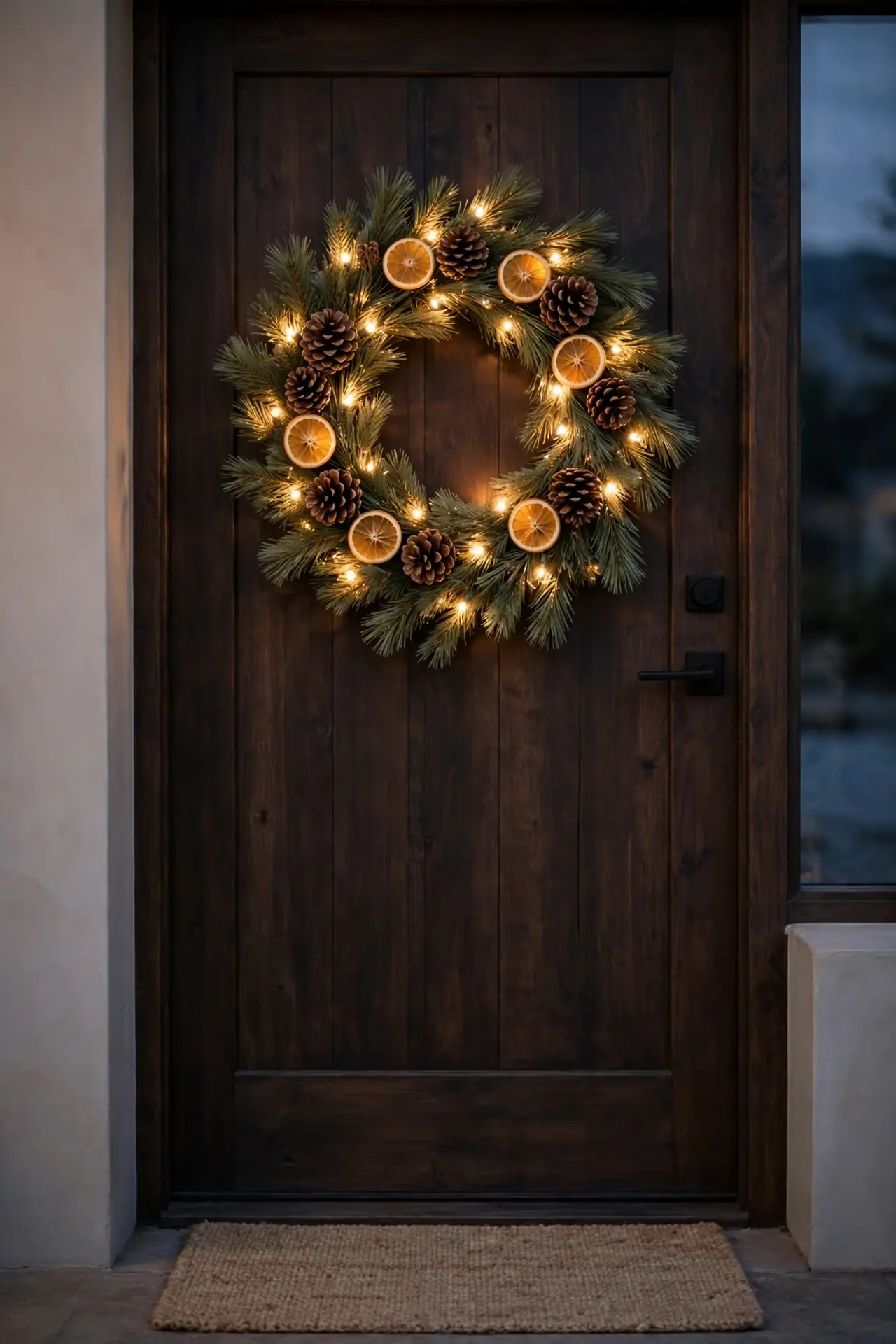 Candlelit Pine Glow