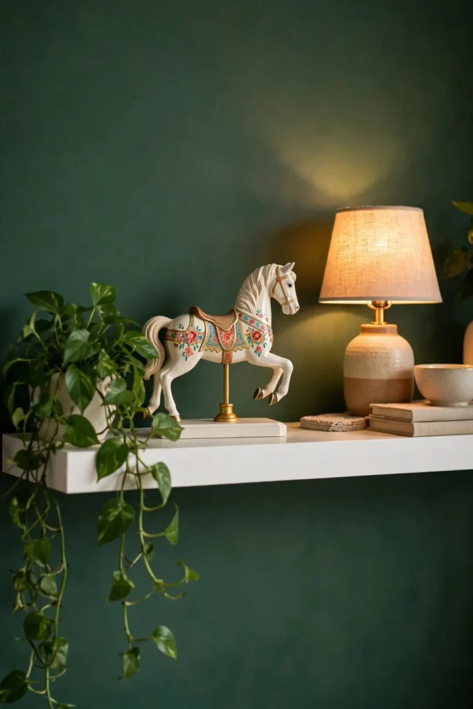 Carousel Horse Shelf
