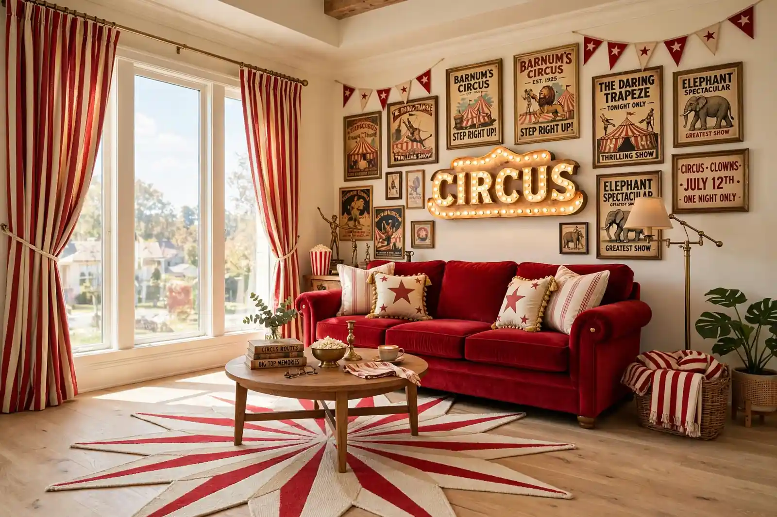 circus aesthetic home decor ideas