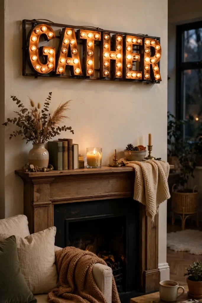 Marquee Light Sign