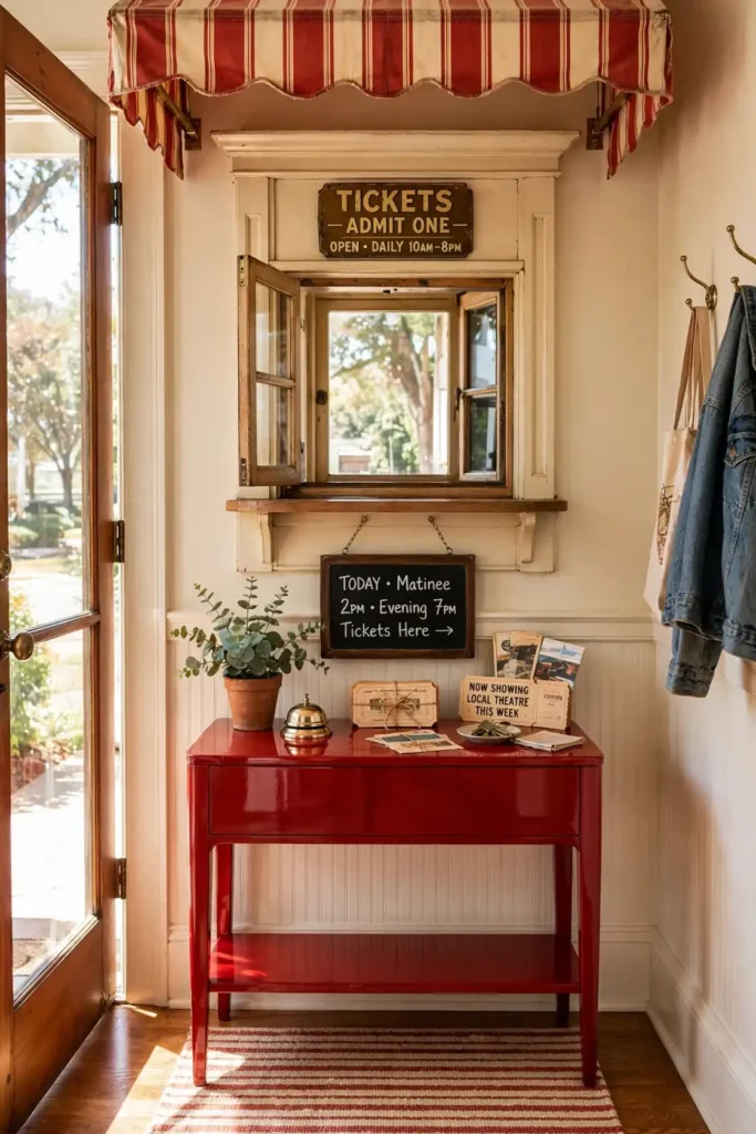 Ticket Booth Entryway
