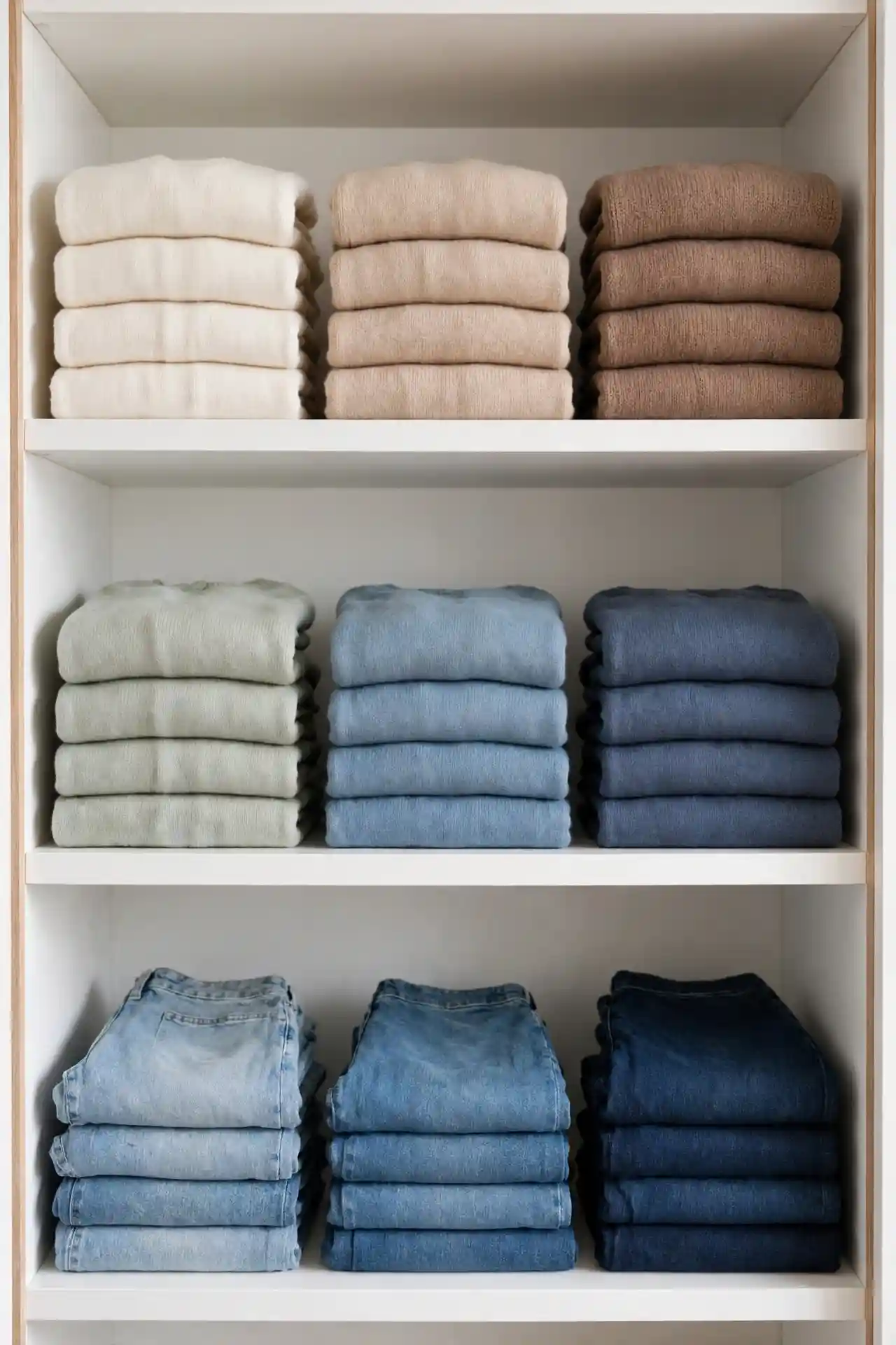 Folded Shelf Stacks