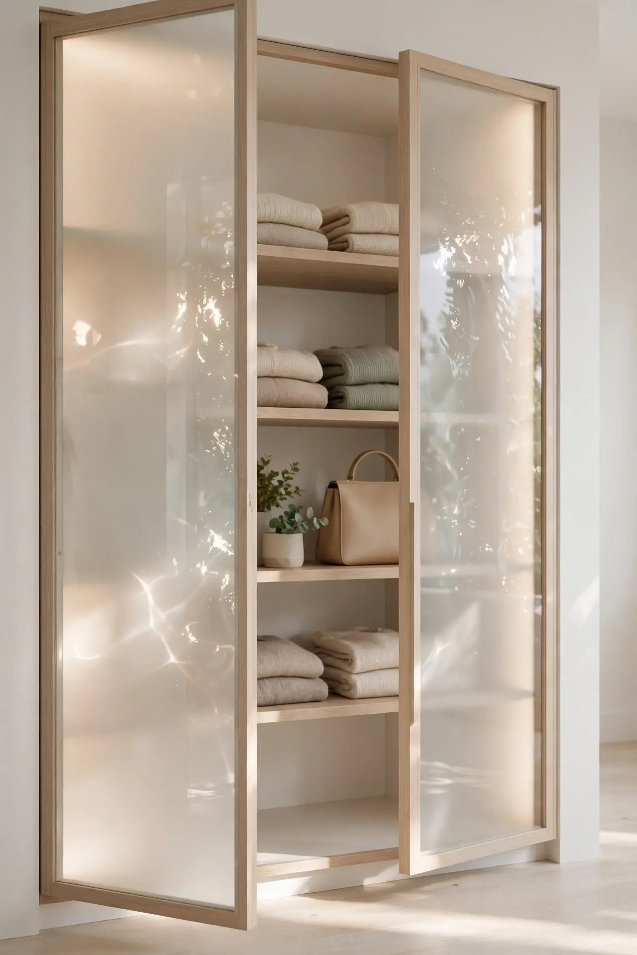 Glass Door Showcase