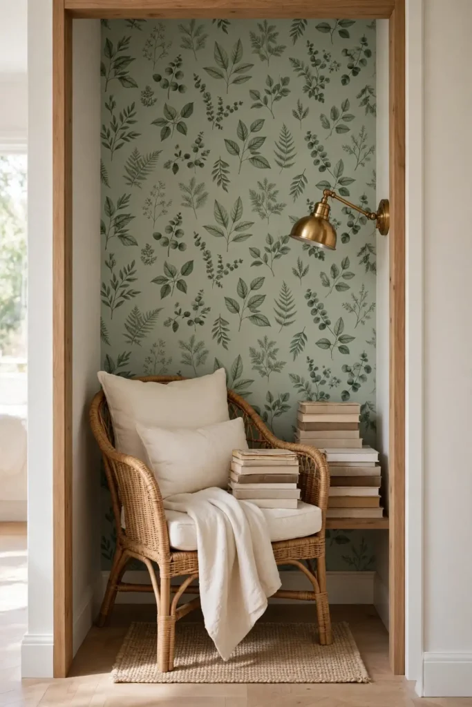 Patterned Wallpaper Backdrop