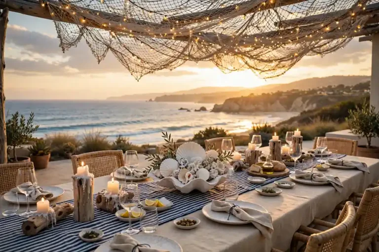 21 Coastal Dinner Party Ideas for a Breezy, Elegant Gathering