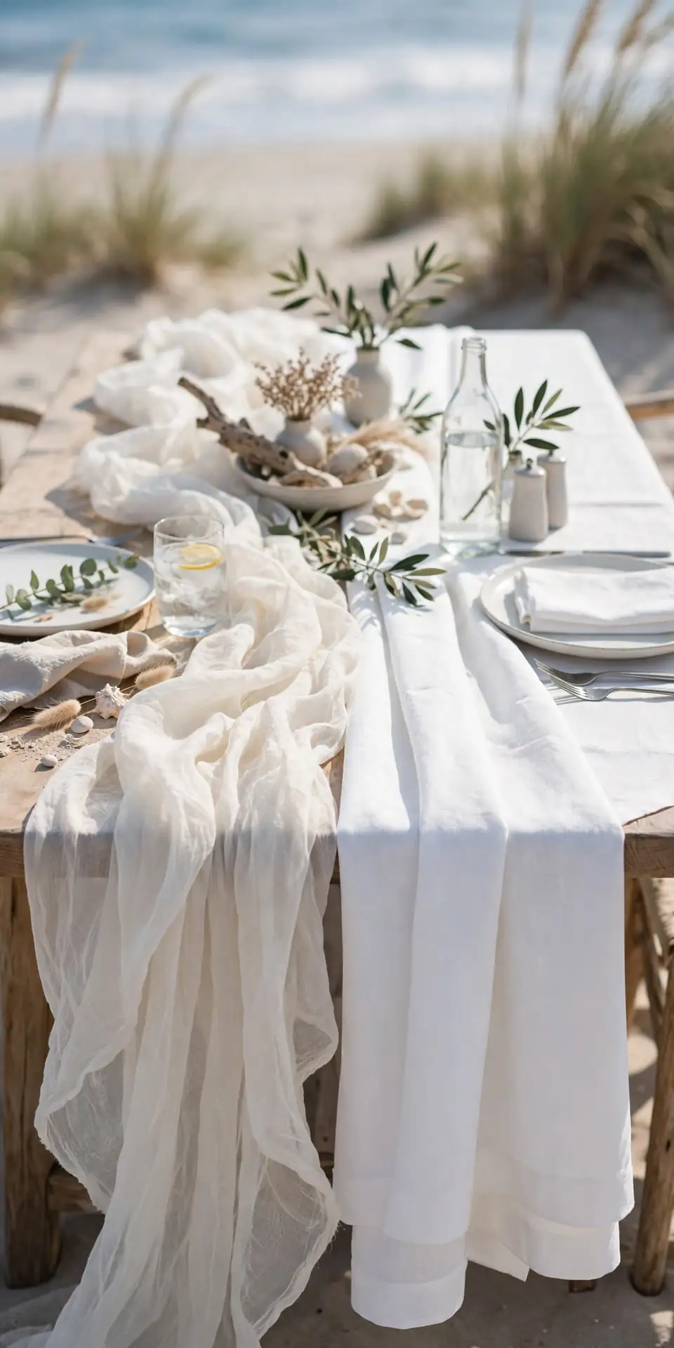 Ocean View Serving Cart