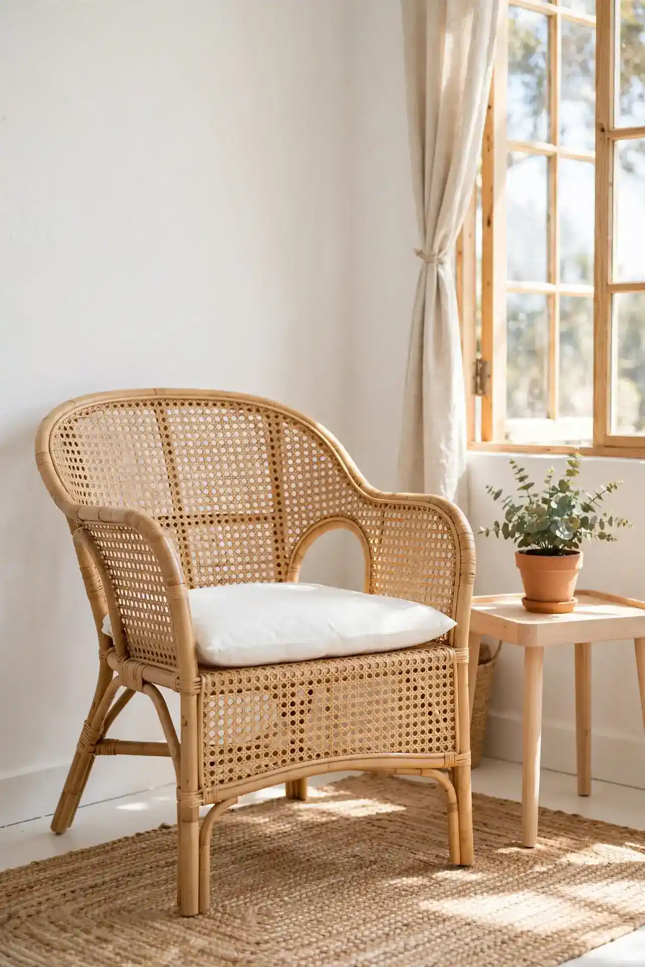 Rattan Accent Chair
