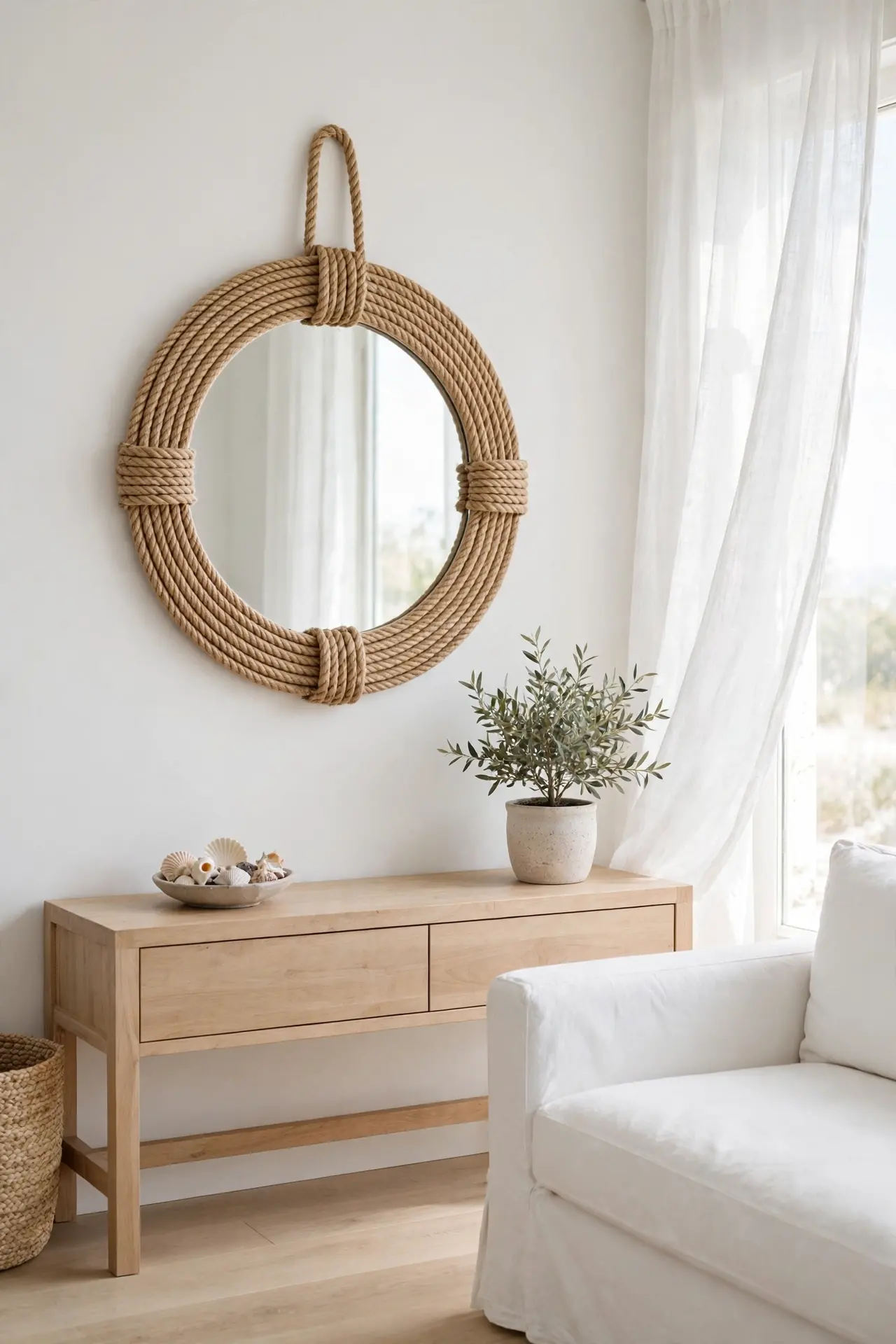 Round Porthole Mirror