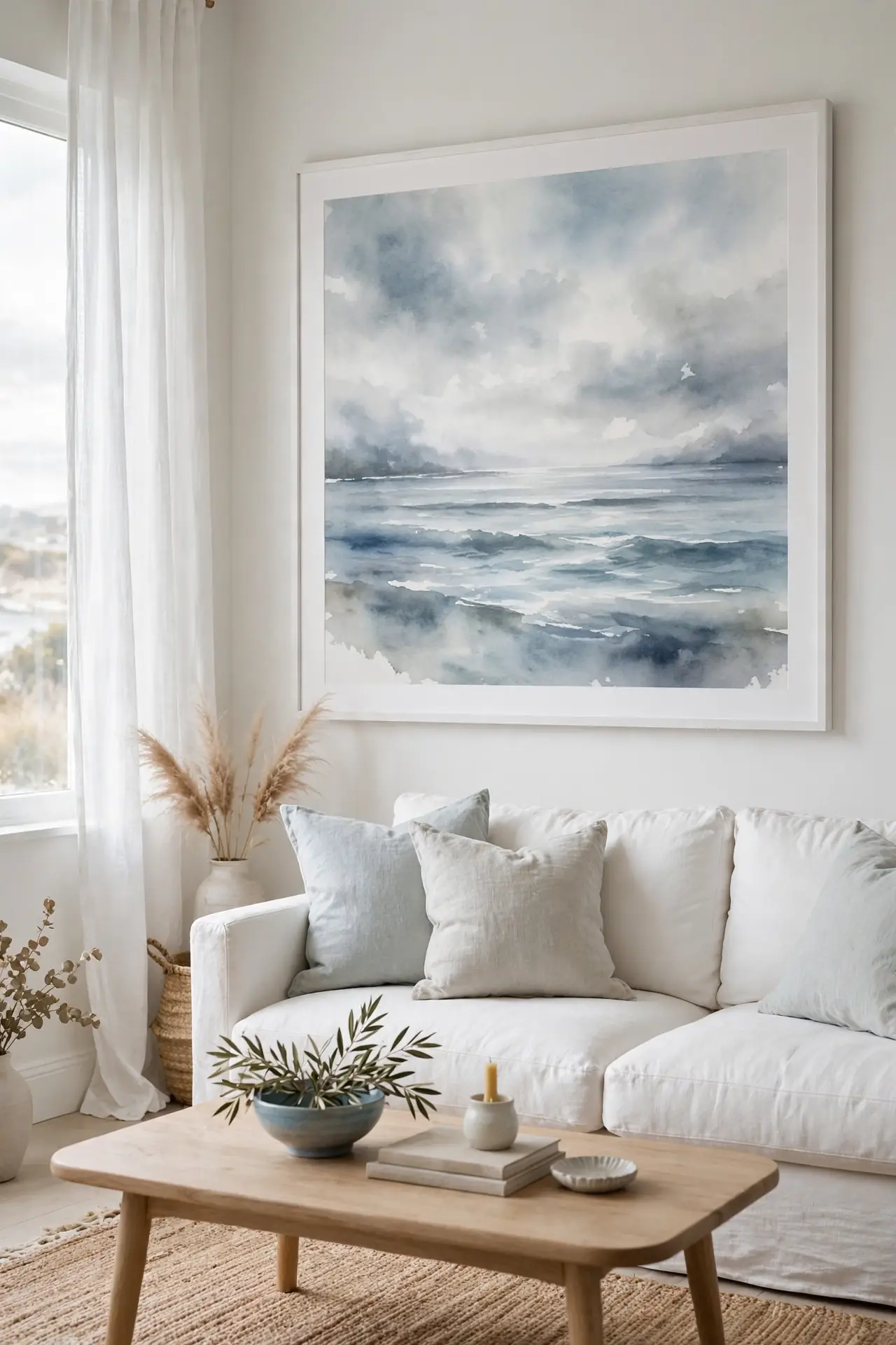 Watercolor Ocean Art