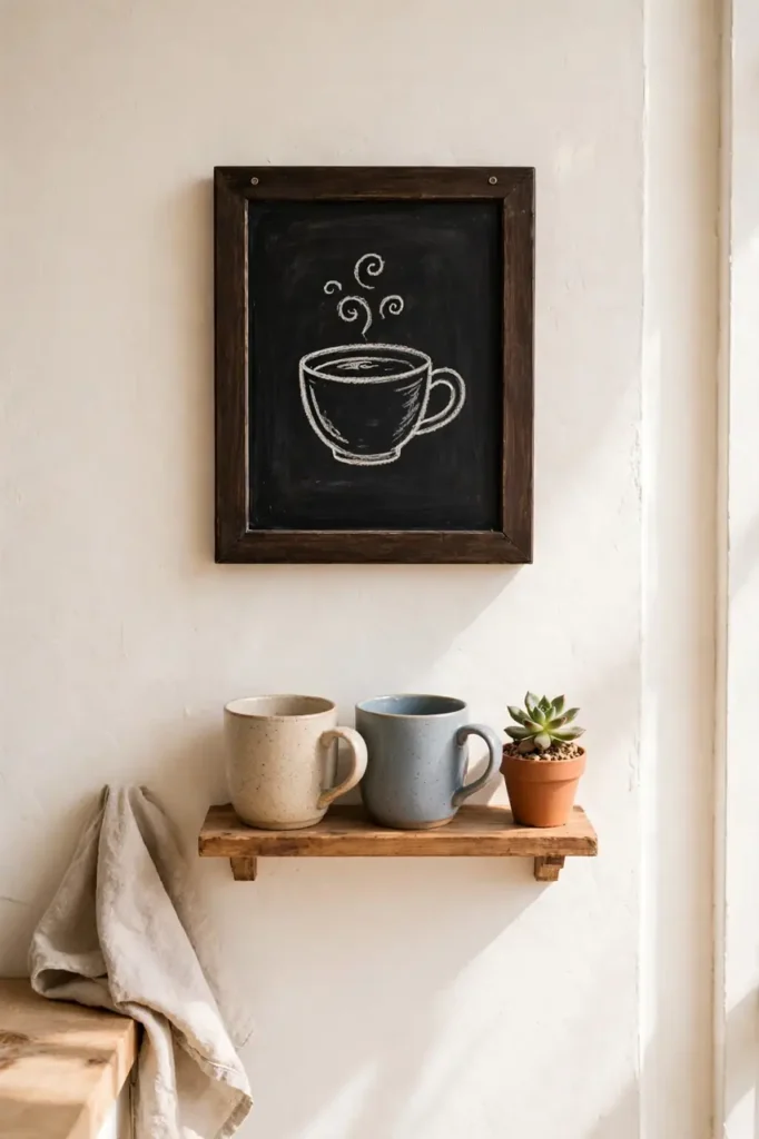 Chalkboard Menu Wall