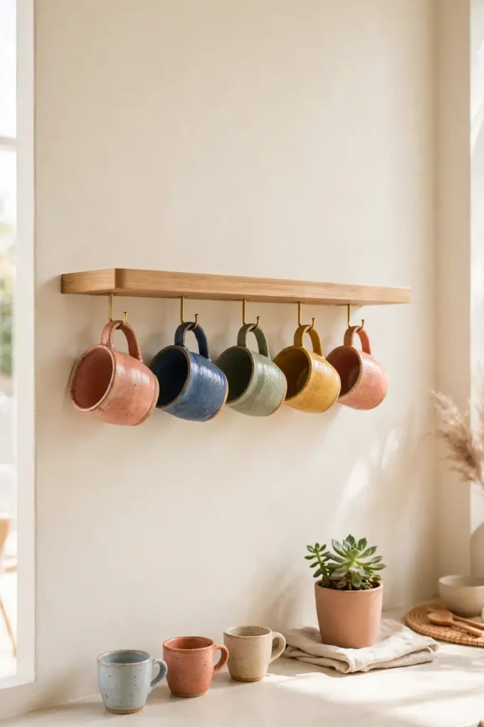 Floating Mug Racks