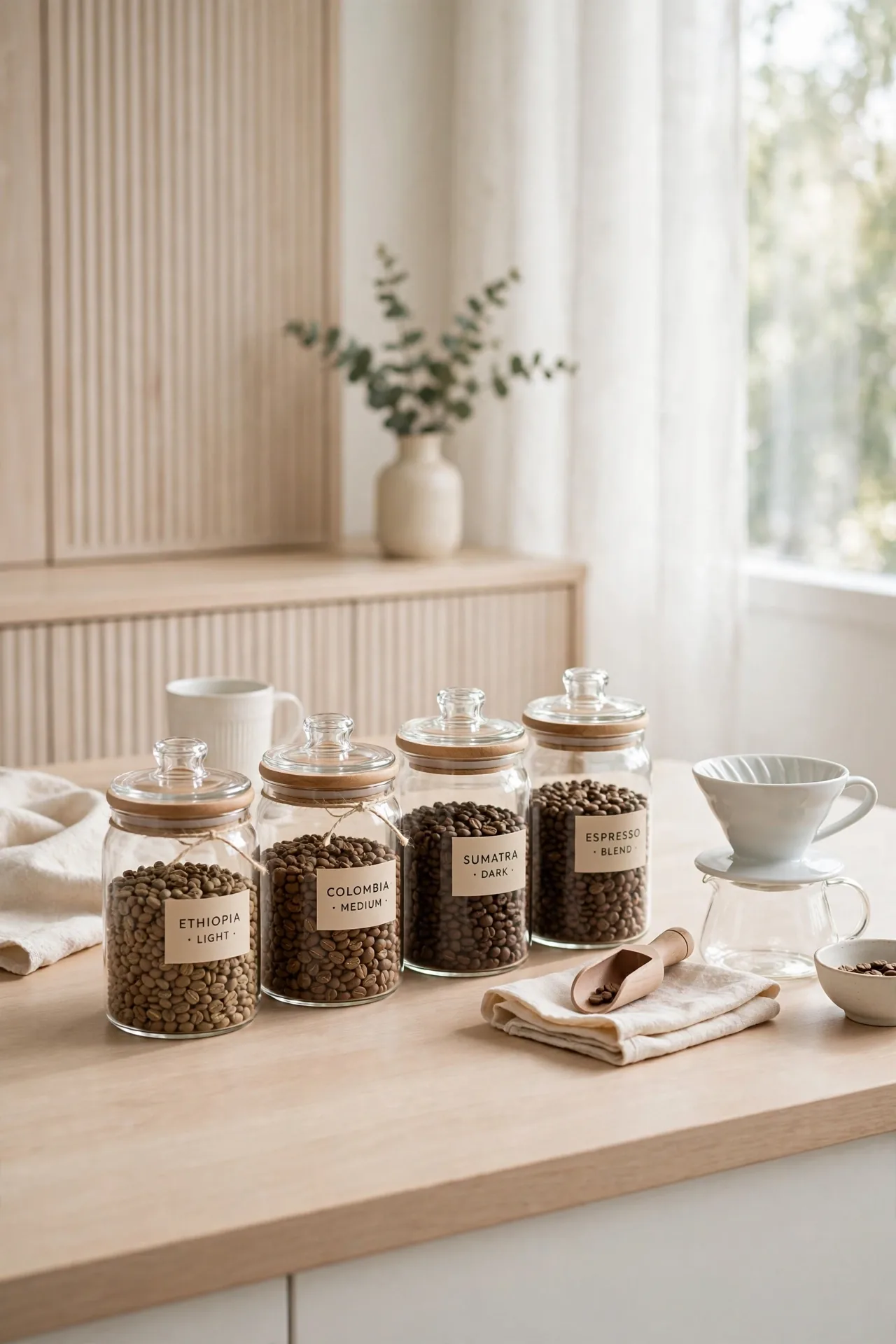 Coffee Bean Jars