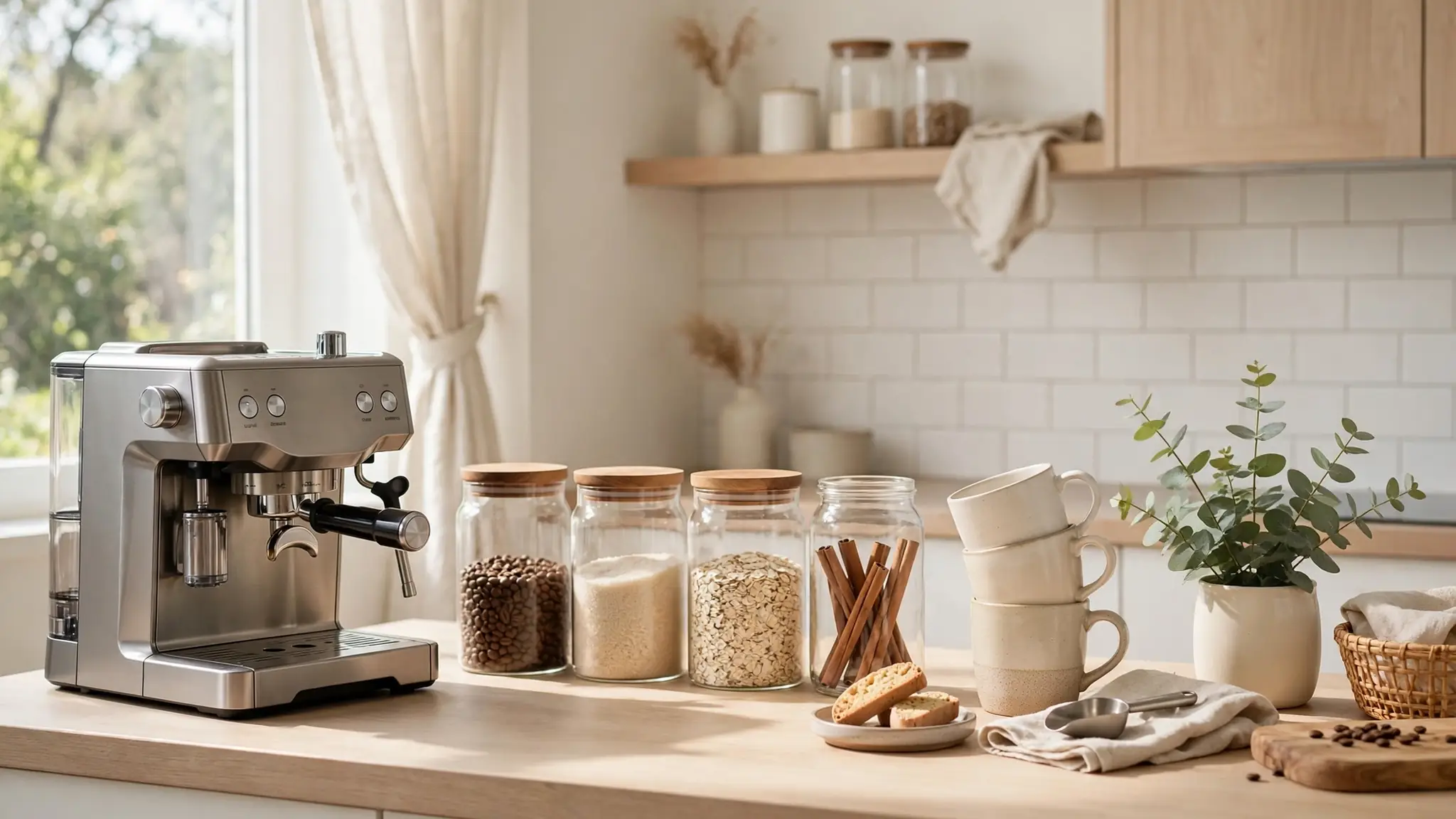 coffee bar ideas for kitchen counter