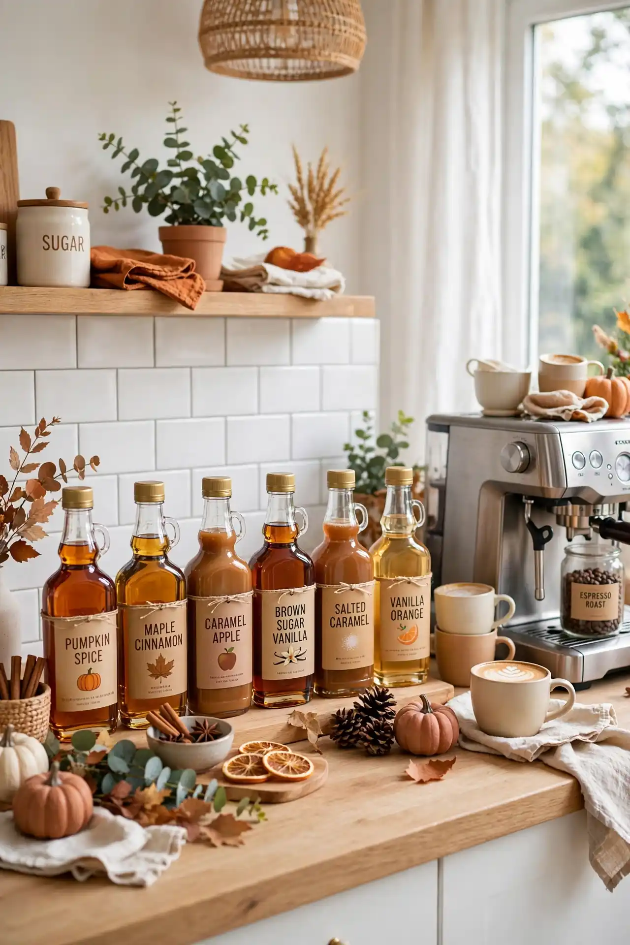 Seasonal Flavor Syrups