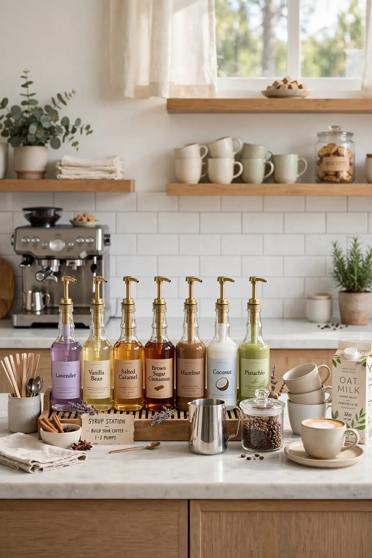 Syrup Station Setup
