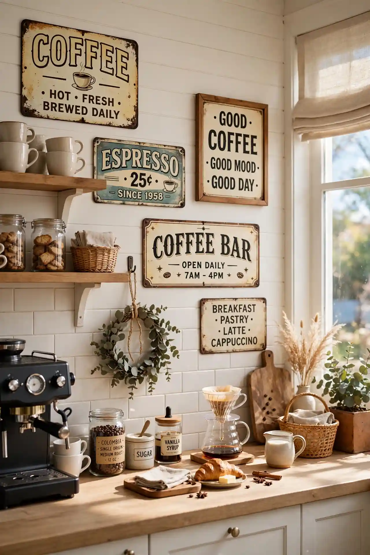 Vintage Coffee Signs