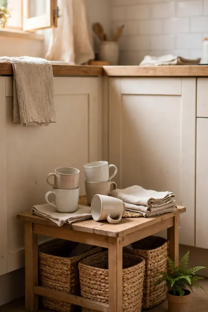 Woven Basket Tucks