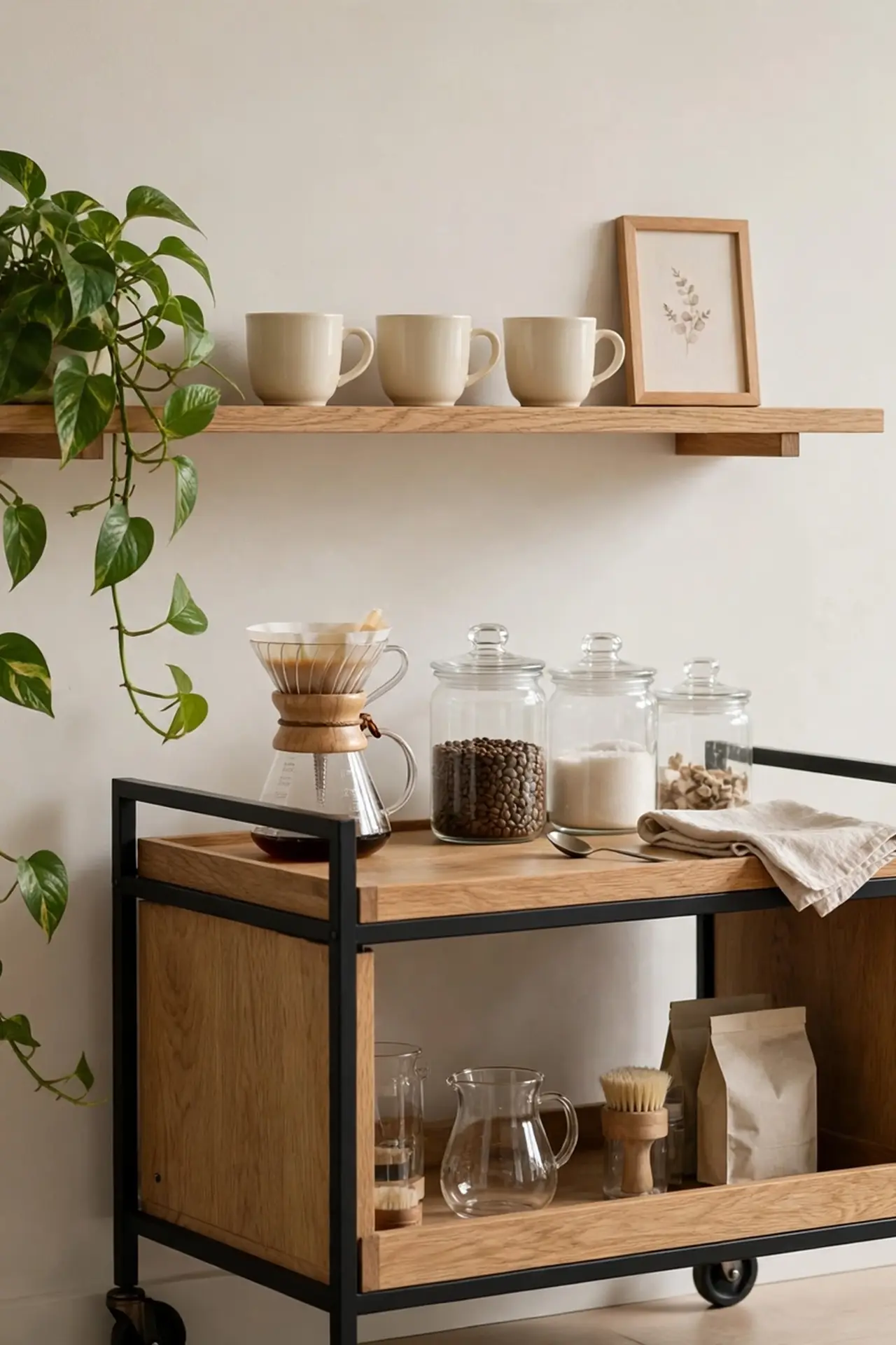 Floating Shelf Nook
