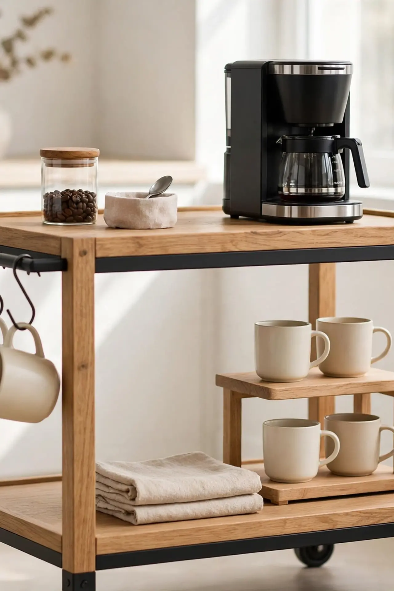 Two-Tier Mug Display