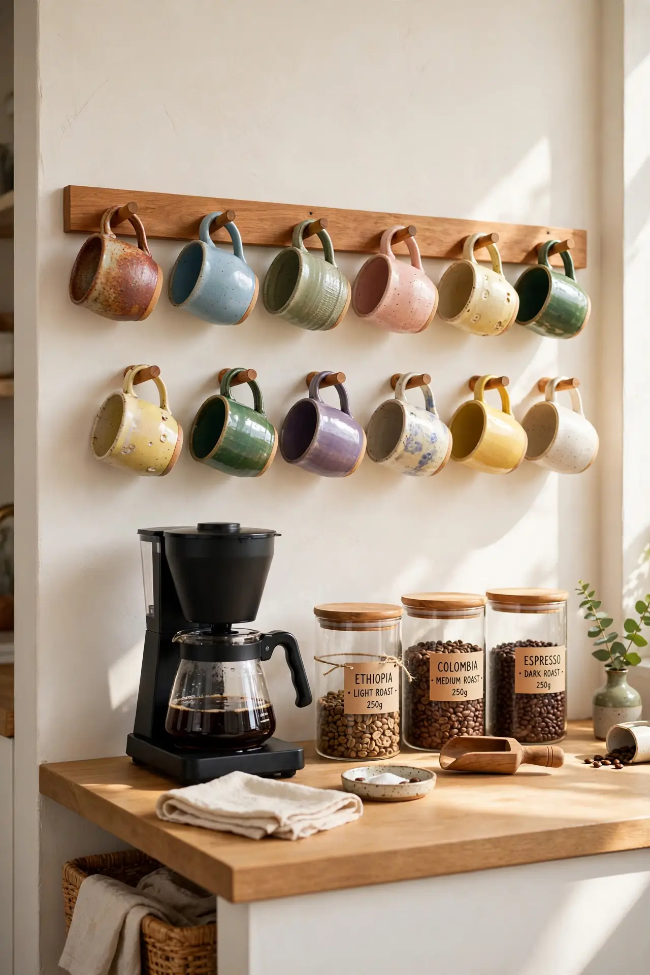 Mug Wall Display