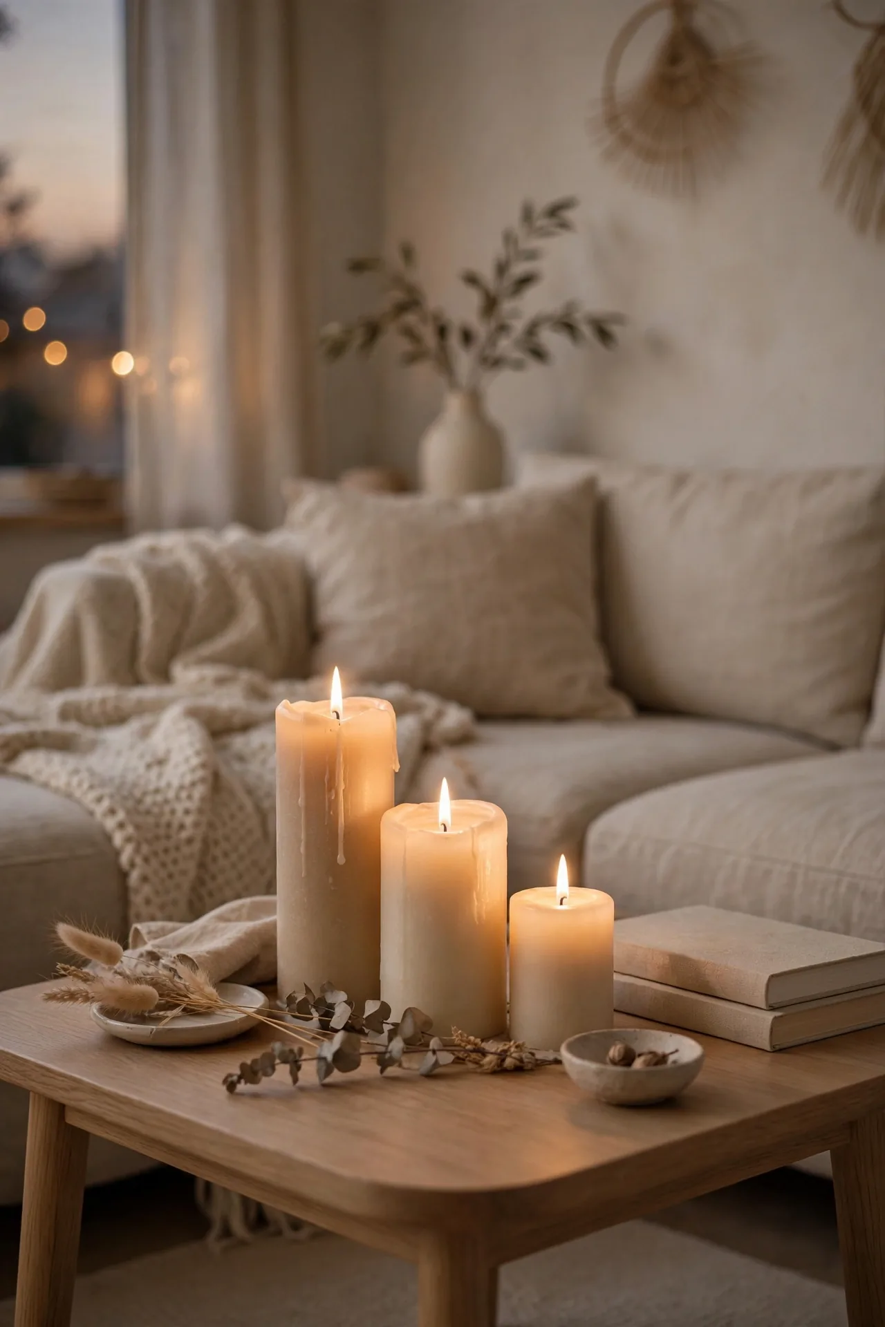 Candle Cluster Glow