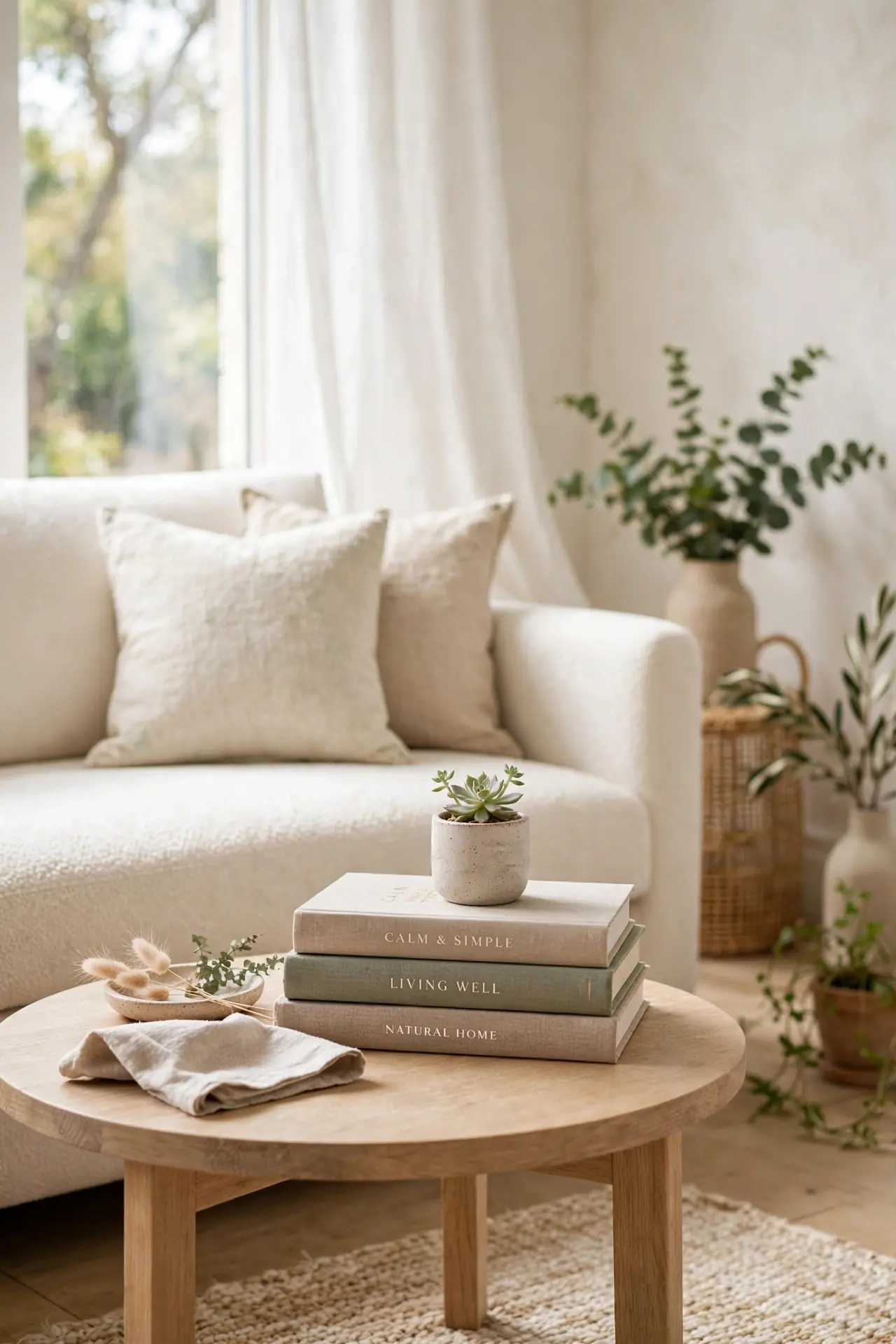 Small Plant Touch - Coffee Table Decor Ideas for Small Living Rooms