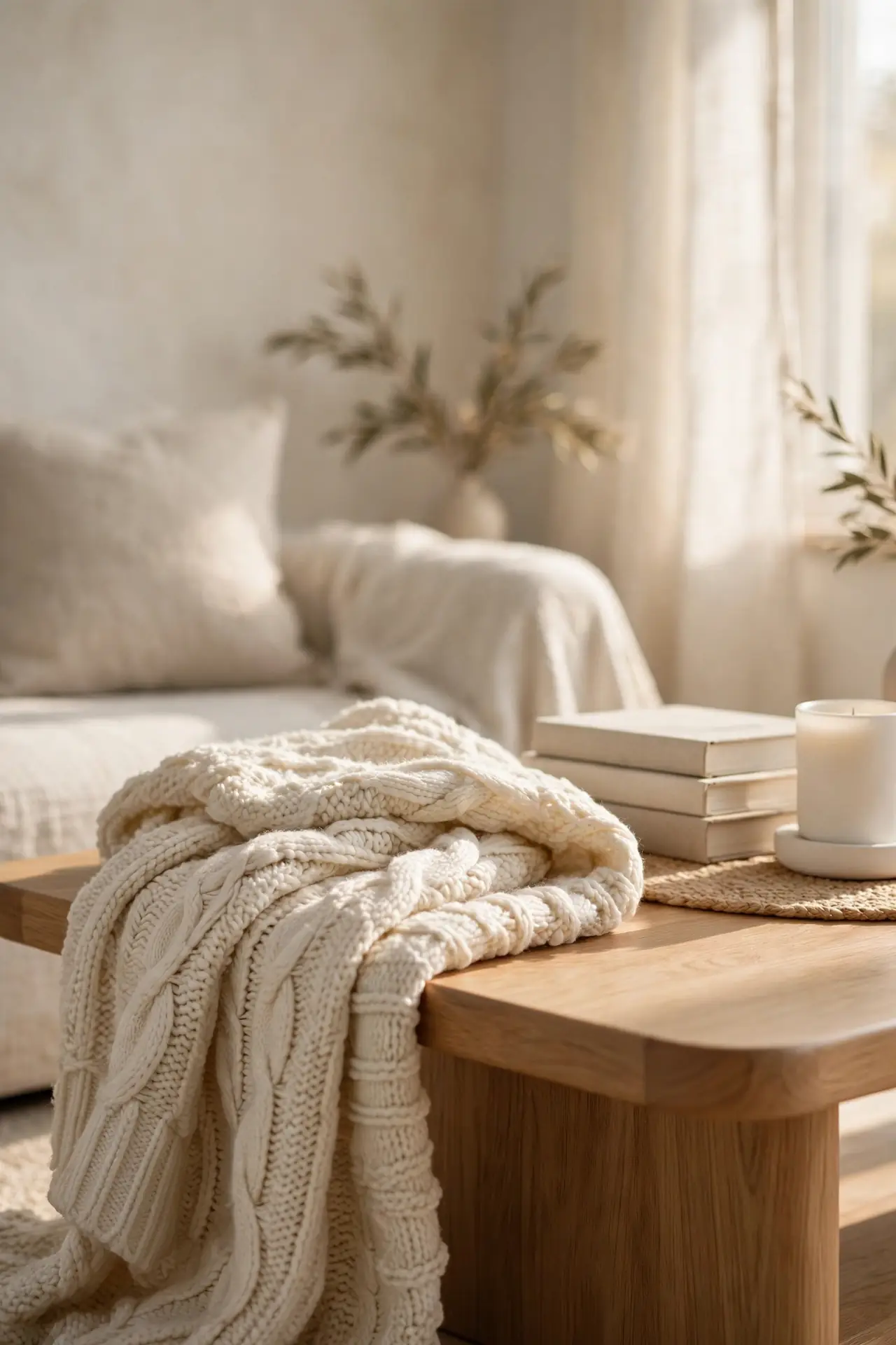 Cozy Throw Draping