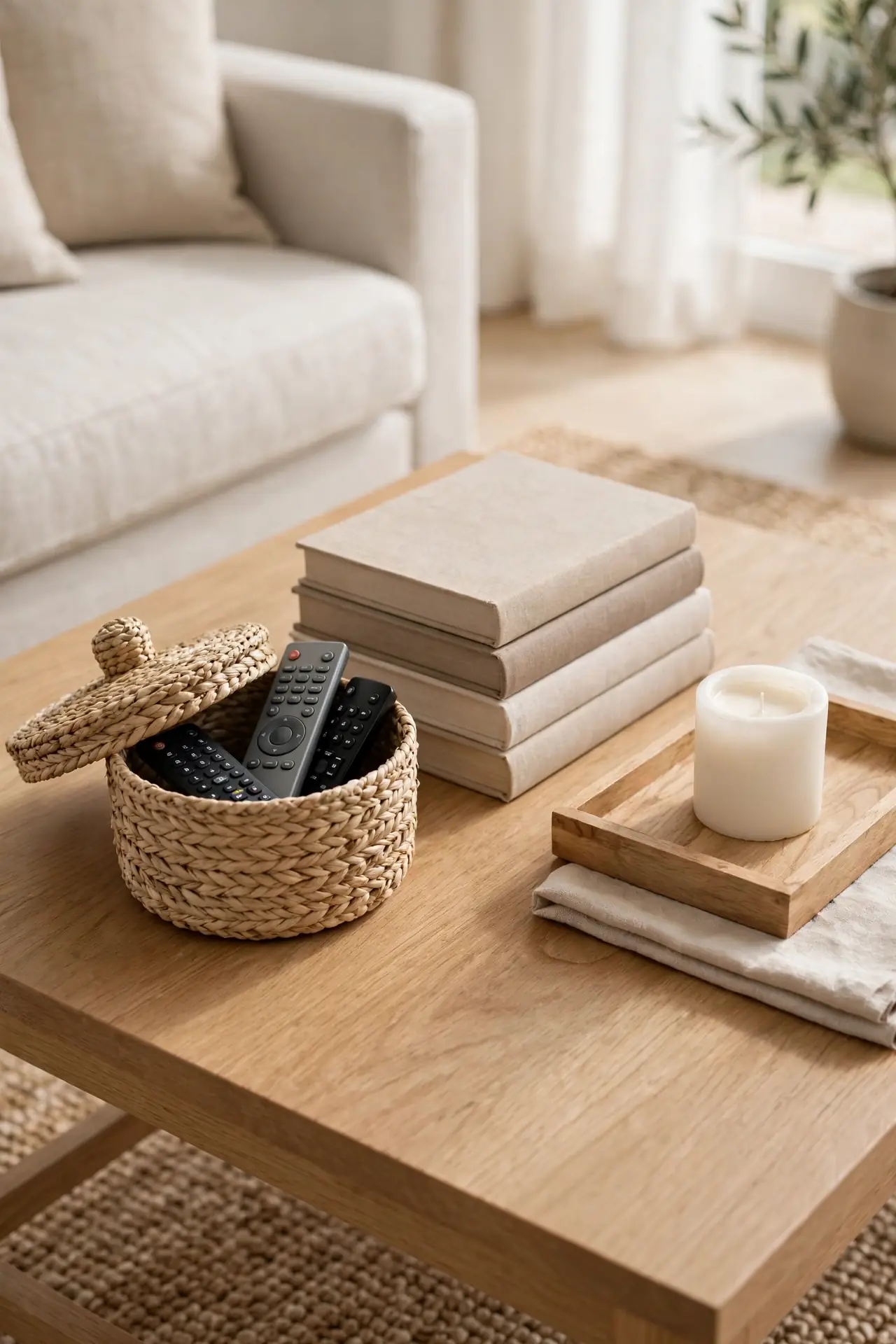 Woven Basket Storage