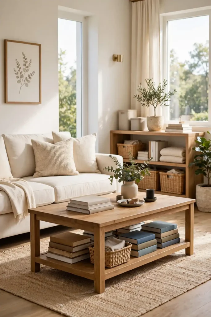 Coffee Table Bookshelf