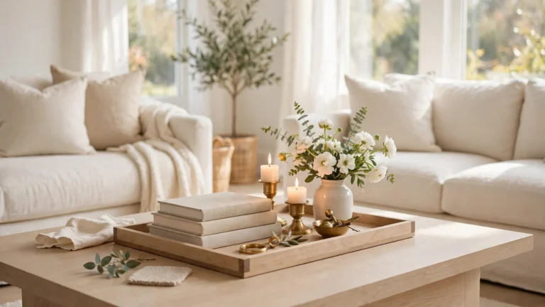 25 Coffee Table Tray Decor Ideas for a Polished, Designer Look