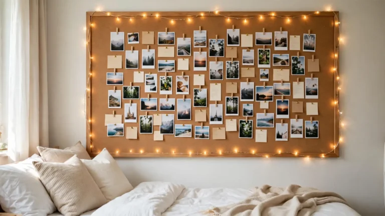 college cork board ideas