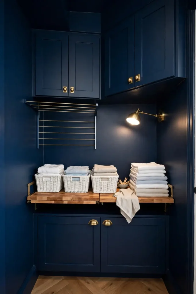 Midnight Blue Laundry Zone