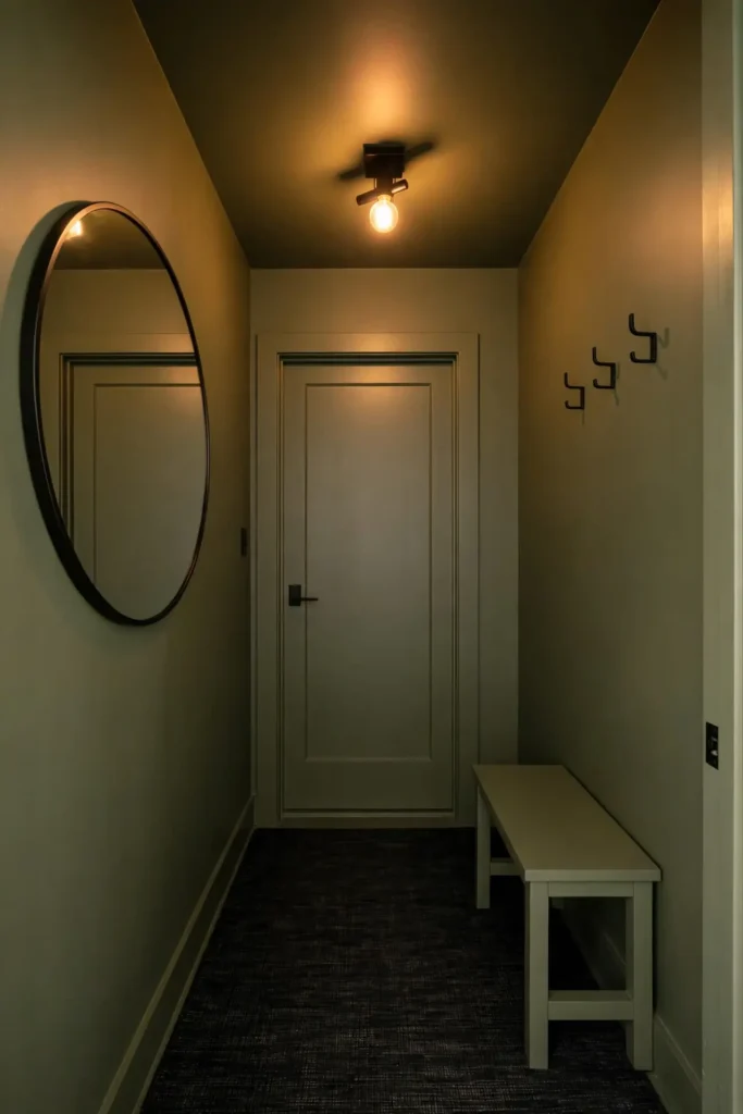 Olive Green Entryway